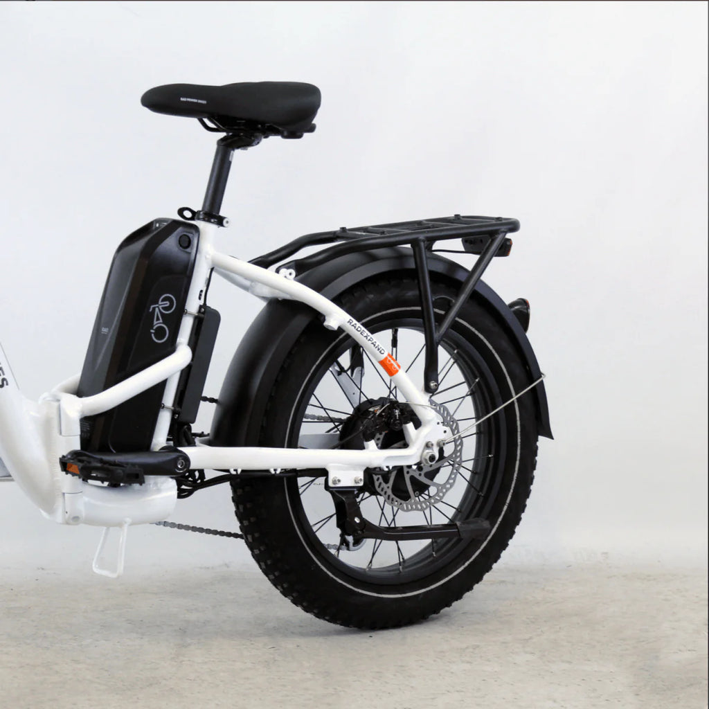 Vélo électrique pliant Rad Power Bikes RadExpand 5 blanc