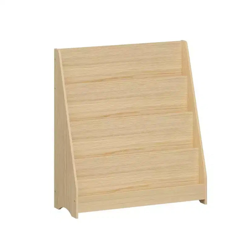 Whisen 4-Tier Kids Bookshelf, Toddler Book Display Shelves, Helps Keep Bedrooms, Playrooms, and Classrooms Organized