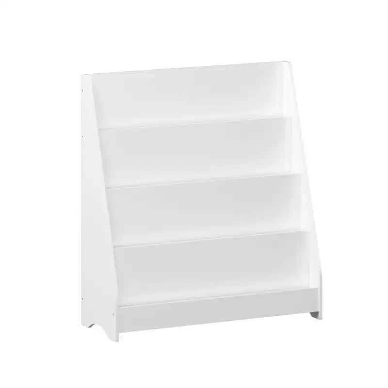 Whisen 4-Tier Kids Bookshelf, Toddler Book Display Shelves, Helps Keep Bedrooms, Playrooms, and Classrooms Organized