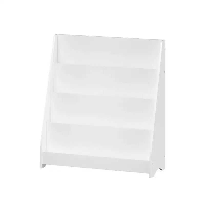 Whisen 4-Tier Kids Bookshelf, Toddler Book Display Shelves, Helps Keep Bedrooms, Playrooms, and Classrooms Organized