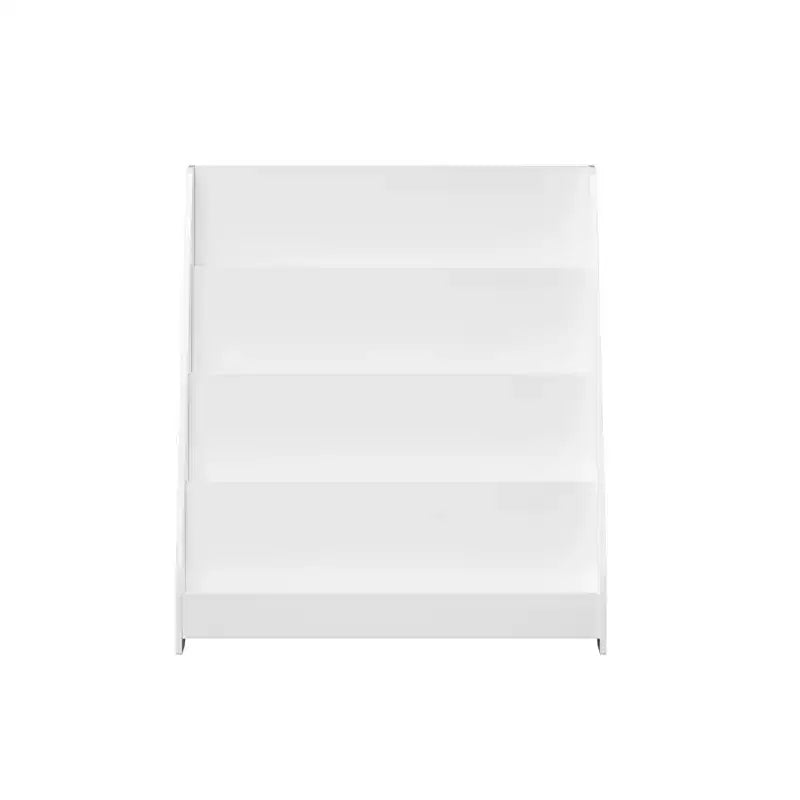 Whisen 4-Tier Kids Bookshelf, Toddler Book Display Shelves, Helps Keep Bedrooms, Playrooms, and Classrooms Organized