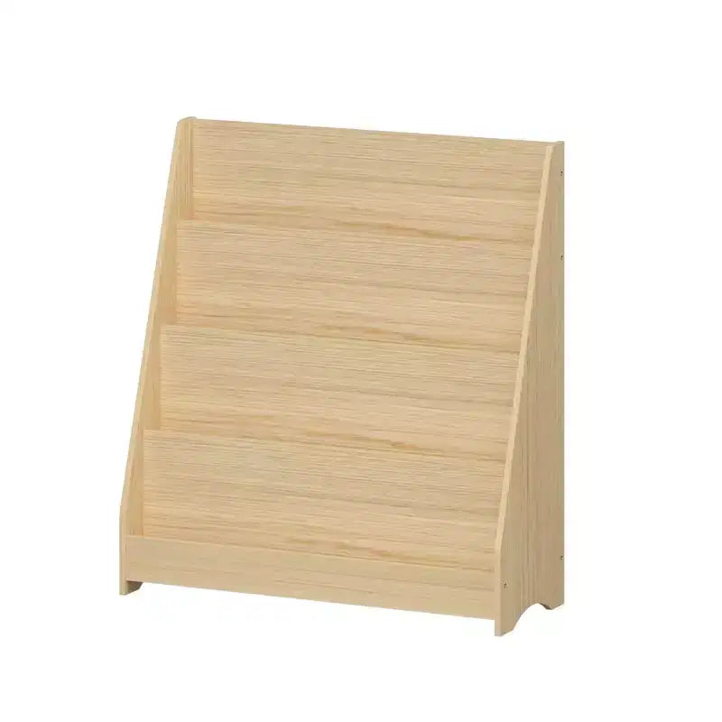 Whisen 4-Tier Kids Bookshelf, Toddler Book Display Shelves, Helps Keep Bedrooms, Playrooms, and Classrooms Organized