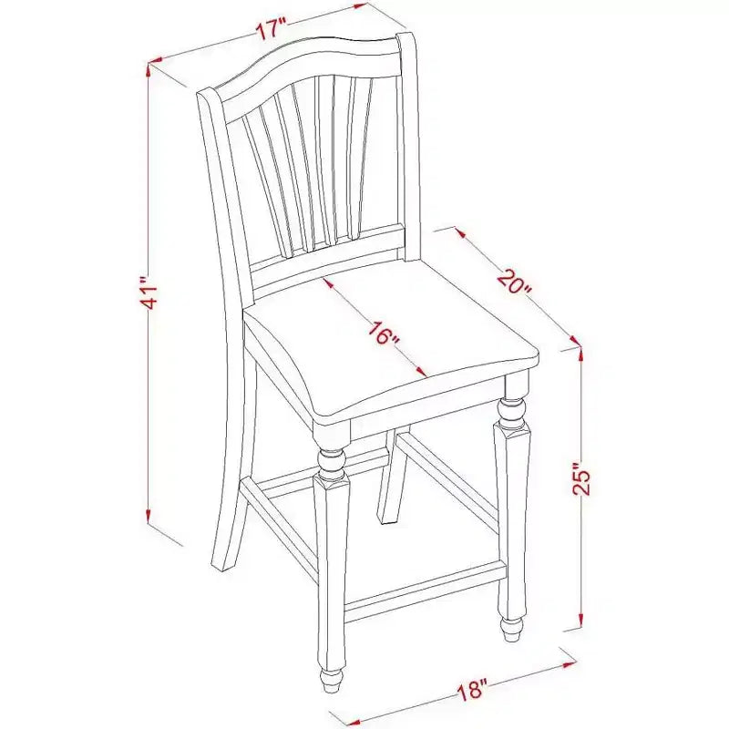 HomeStock 24 in.H Black Finish High Back Wooden Counter Barstool in Square Shape with Linen Upholstered