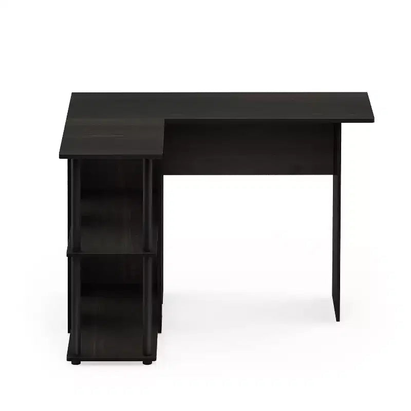 HomeStock 30 in.H White Color Glass Writing Desks with File Drawer