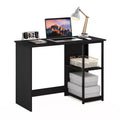HomeStock 29 in.H White Color Wood Kids Desks with Open Storage Shelf