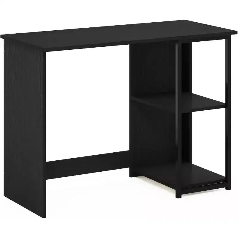 HomeStock 29 in.H White Color Wood Kids Desks with Open Storage Shelf