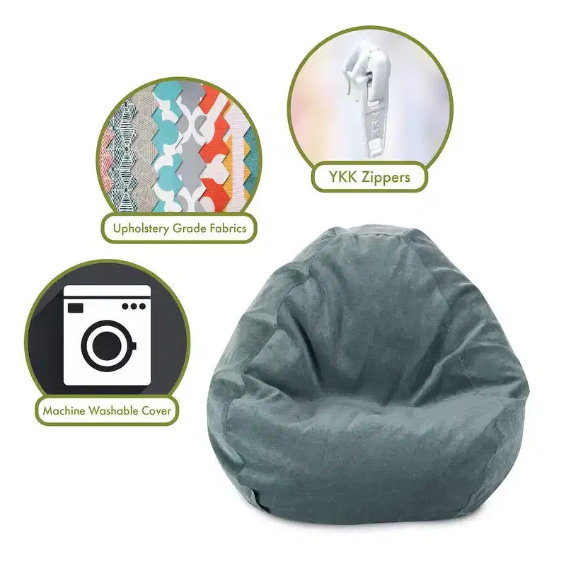 Majestic Home Goods Small Bean Bag Villa