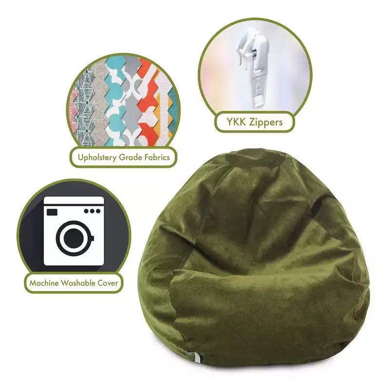 Majestic Home Goods Small Bean Bag Villa