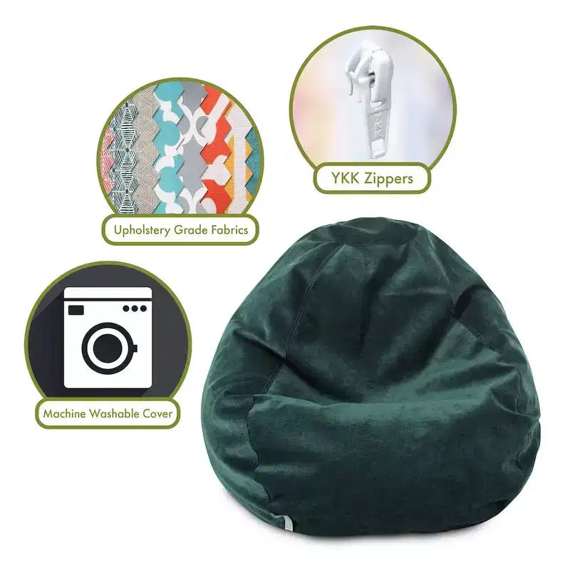 Majestic Home Goods Small Bean Bag Villa