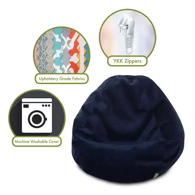 Majestic Home Goods Small Bean Bag Villa