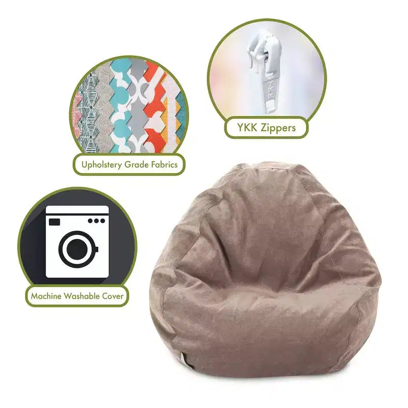 Majestic Home Goods Small Bean Bag Villa