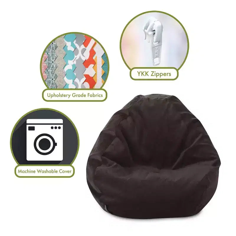Majestic Home Goods Small Bean Bag Villa