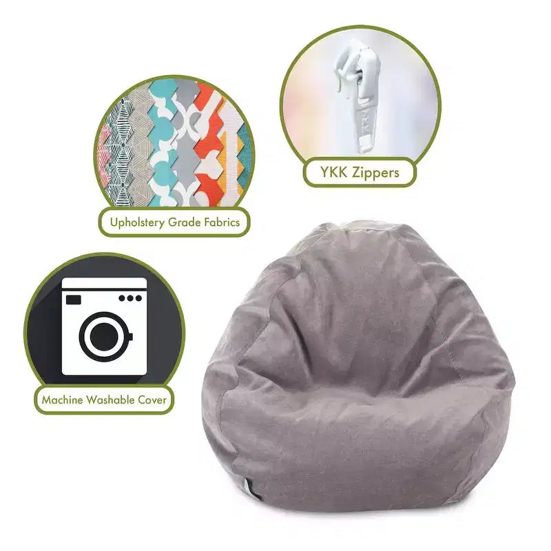 Majestic Home Goods Small Bean Bag Villa
