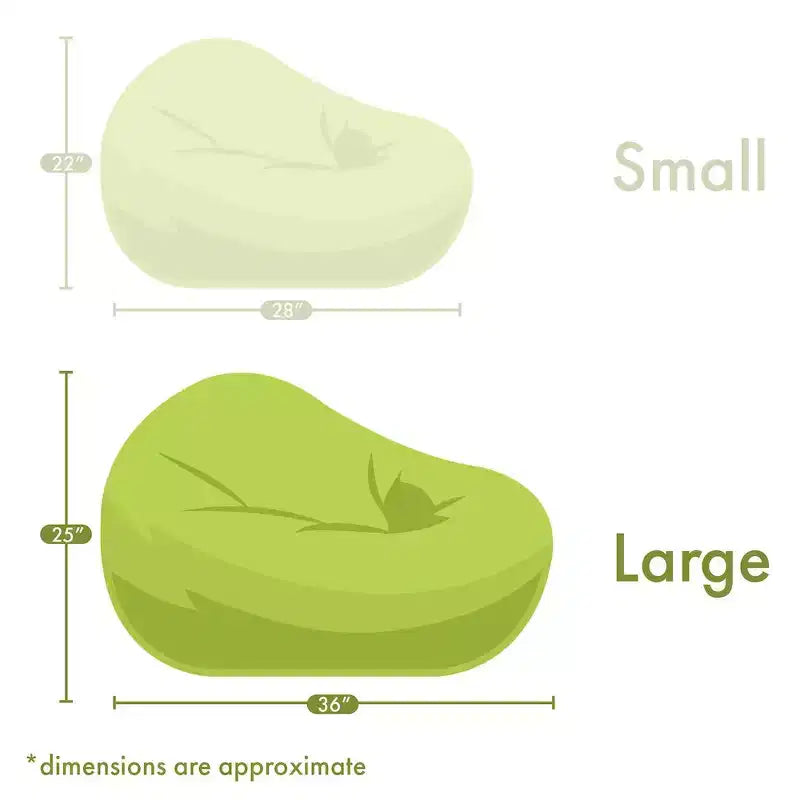 Majestic Home Goods Small Bean Bag Villa