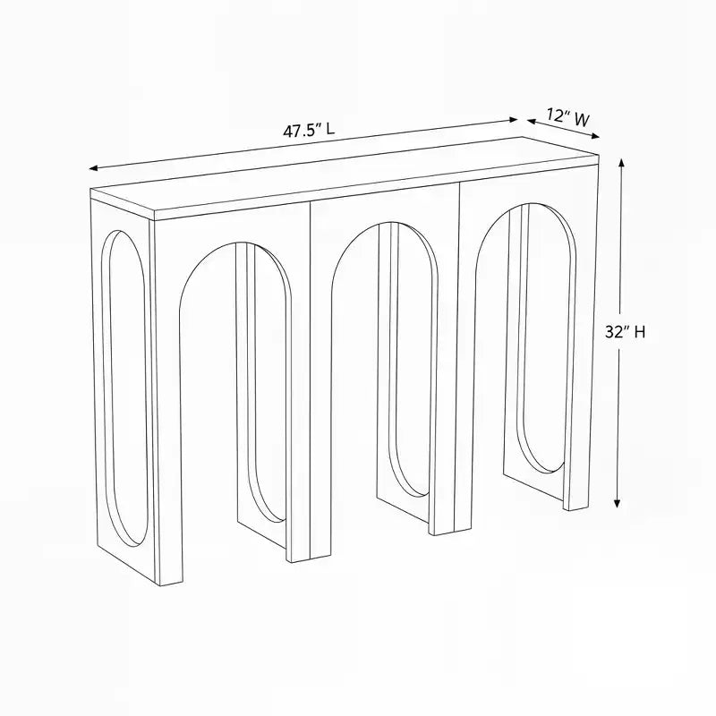 Aria Console Table (47in / 1194mm)