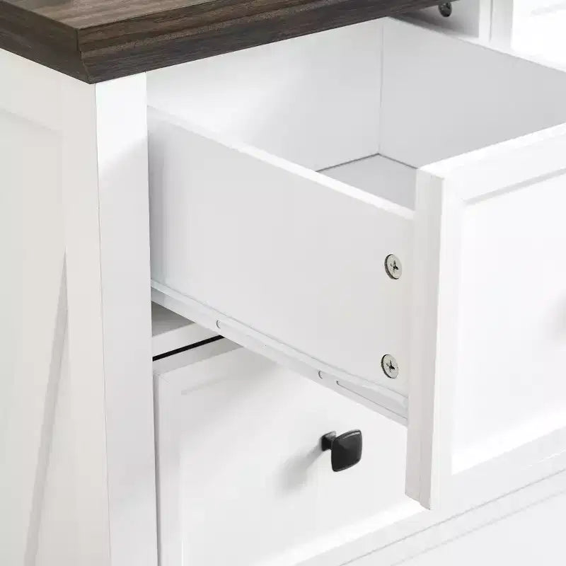 GDFStudio Lyndale Modern 6-Drawer Wood Tall Dresser