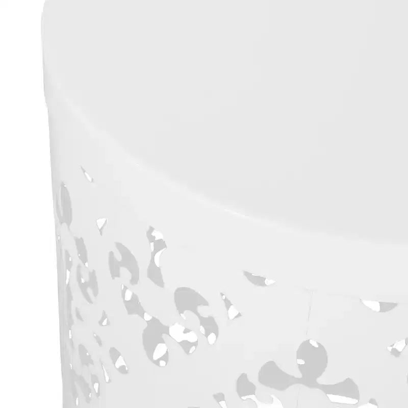 Side Table, Cylindrical End Table, Powder-coated Iron Side Tables,Cylindrical End Table, For Living Room