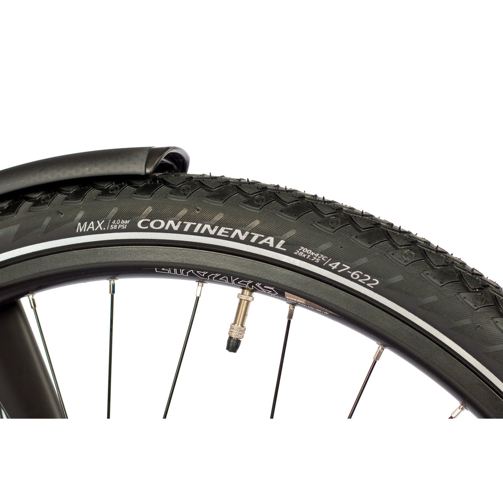 28 pouces homme XXL vélo de randonnée tr.2880 vélo de randonnée 27 x Gang Shimano DEORE rd-m592 SGS noir