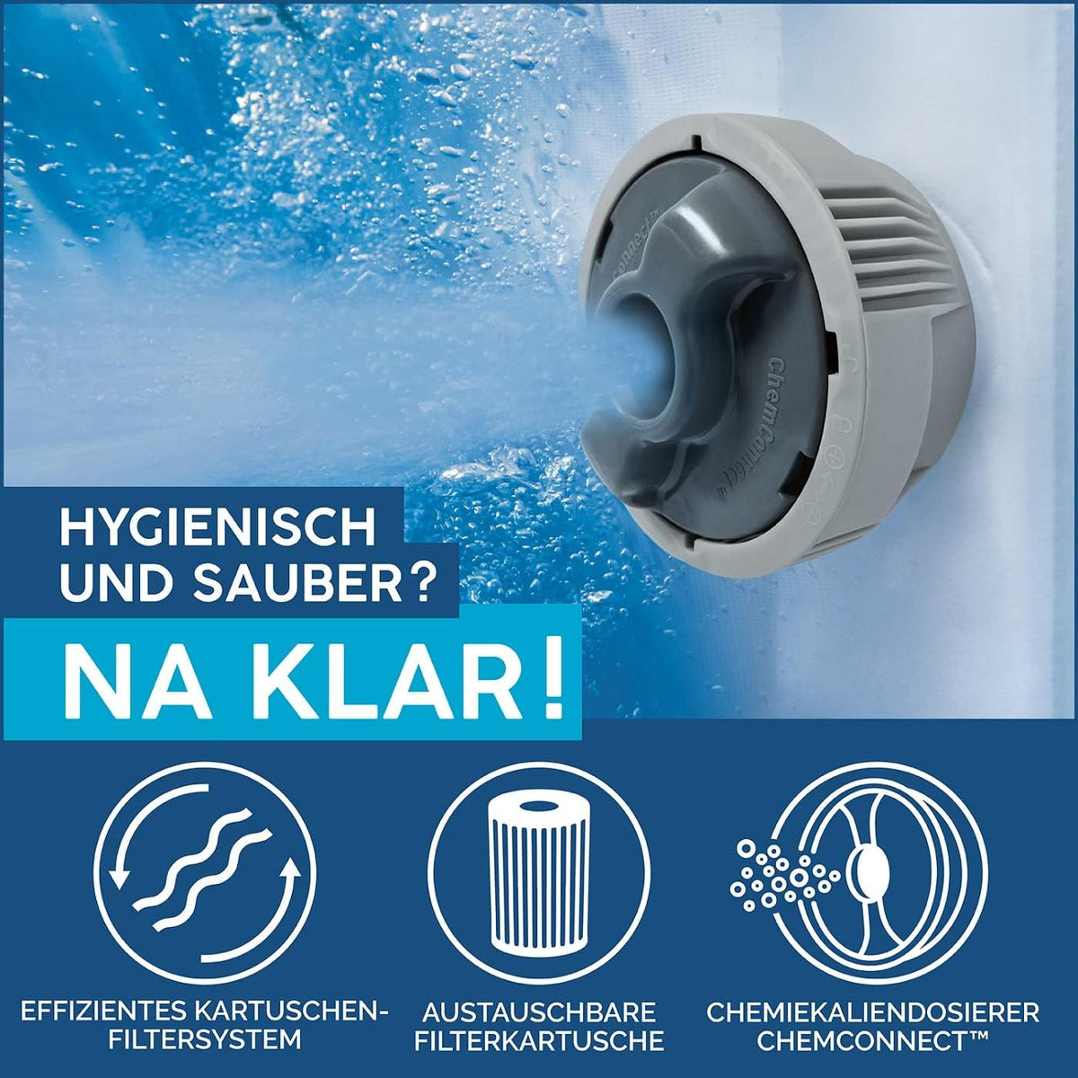 Spa gonflable rond BESTWAY Lay-Z-Spa? Miami Airjet? 2 - 4 personnes