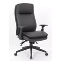 Executive Multi-Function Chair Beige/White/Gray: Boss Office Products, High Back, Lumbar Support, Adjustable Armrests