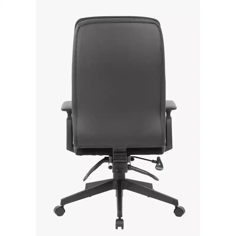 Executive Multi-Function Chair Beige/White/Gray: Boss Office Products, High Back, Lumbar Support, Adjustable Armrests