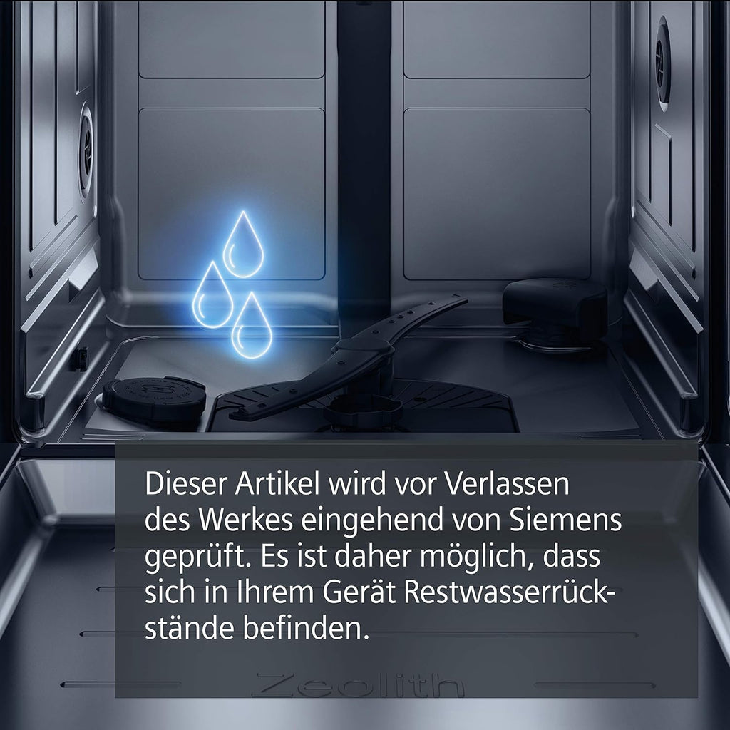 Siemens SN43ES14VE, iQ300 Lave-vaisselle intelligent, lave-vaisselle sous meuble avec tiroir à couverts, 60 cm, ouverture automatique de la porte grace à AutoOpen dry, particulièrement silencieux avec