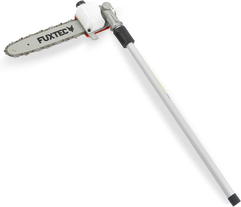 Fuxtec Débroussailleuse Thermique Multifonction 5 en 1 Multitool FX-MT152E - Easy Starter 3CV 52 cm3, Moteur 2 Temps, élagueuse Taille Haie Coupe Bordure Avec Fil ou Lame 1 Mètre Rallonge