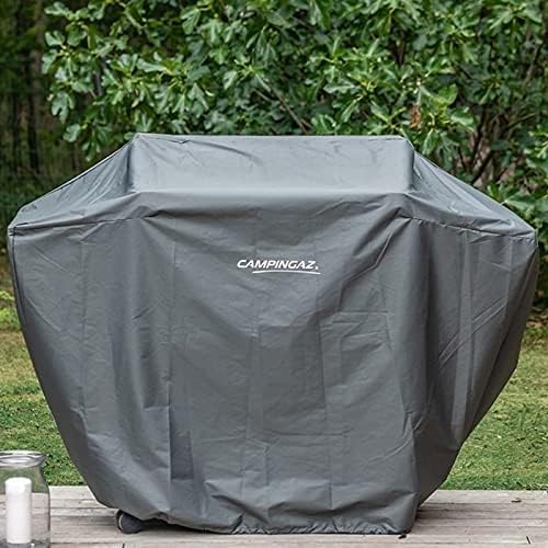 Campingaz Plancha EXB Plus, plancha au gaz sur chariot, grill gastronomique avec plaque en acier émaillé et 2 br?leurs, puissance 7500 W, pour des grillades méditerranéennes, Noir