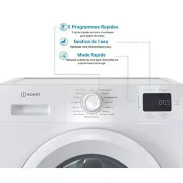 Lave linge hublot  WHIRLPOOL IM864MYTIMEFR