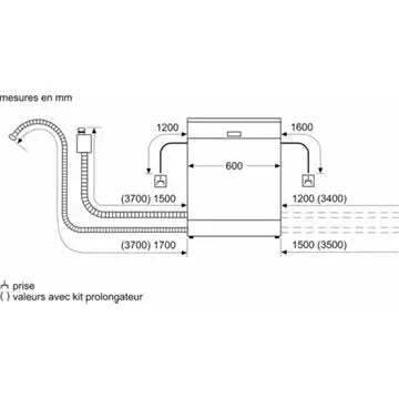 Lave vaisselle encastrable MIELE G 5110 SCU IN
