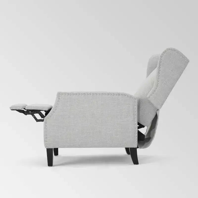 Set of 2 Wescott Contemporary Fabric Recliners - Christopher Knight Home