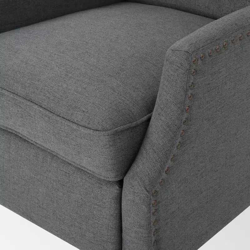 Set of 2 Wescott Contemporary Fabric Recliners - Christopher Knight Home