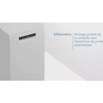 Lave vaisselle 45 cm BOSCHSPS4EMI34E Série 4 Serenity Efficient Dry