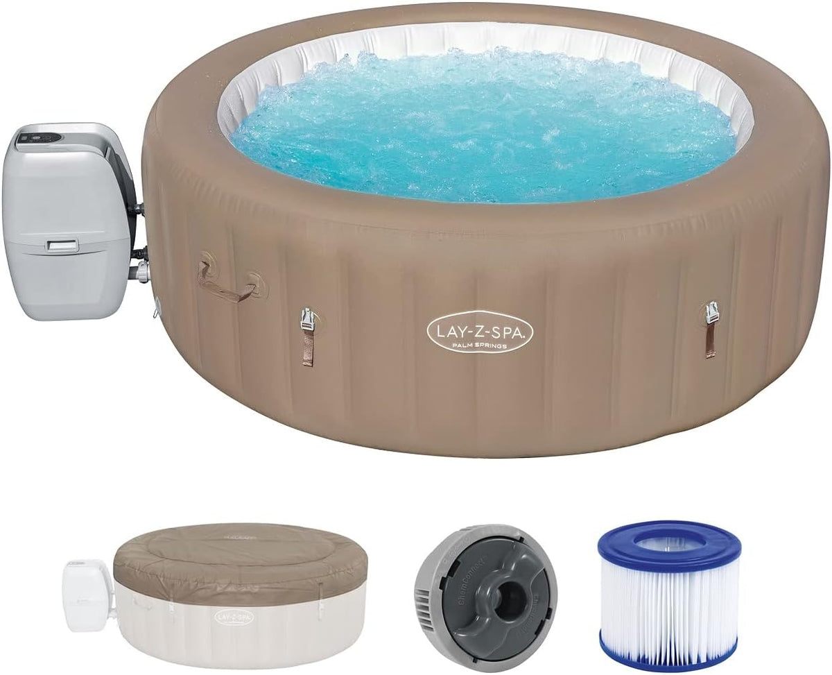 Spa gonflable rond BESTWAY Lay-Z-Spa? Miami Airjet? 2 - 4 personnes