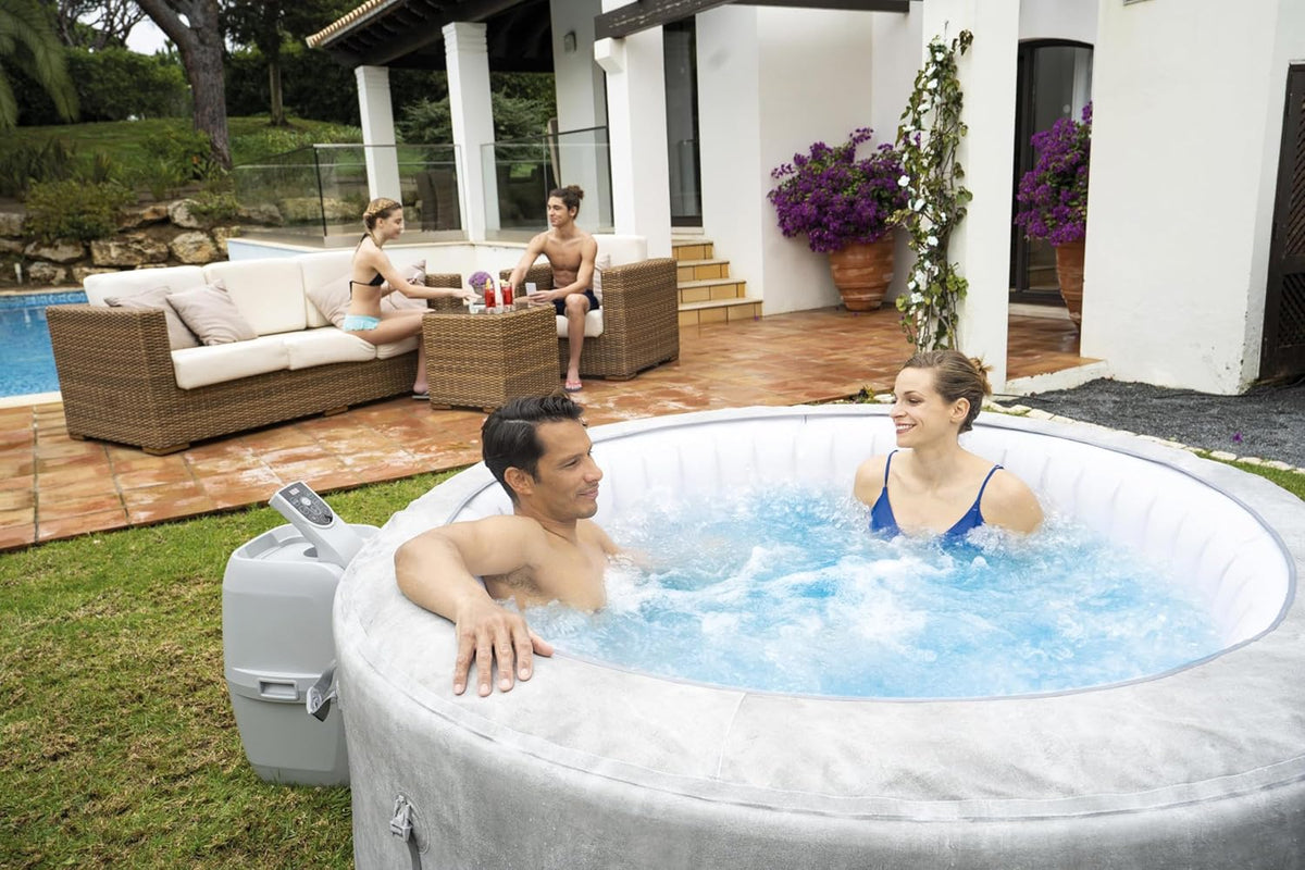 Spa gonflable rond BESTWAY Lay-Z-Spa? Miami Airjet? 2 - 4 personnes