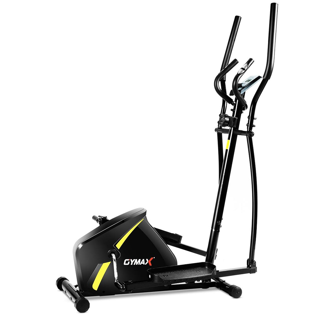 Vélo Elliptique avec 8 Niveaux de Résistance-Masse d'Inertie 2 kg Pouls à la Main Affichage LCD