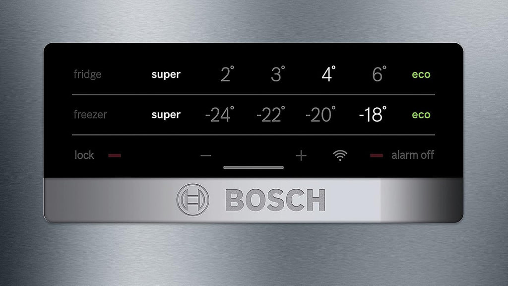 Bosch KGN49XLEA Série 4 - Réfrigérateur Combiné pose-libre - 438 L - 203 x 70 (H x L) - Inox