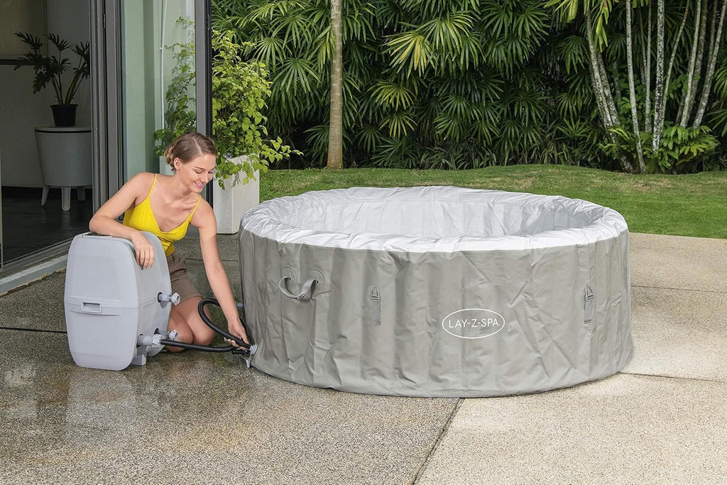 Spa gonflable rond BESTWAY Lay-Z-Spa? Miami Airjet? 2 - 4 personnes