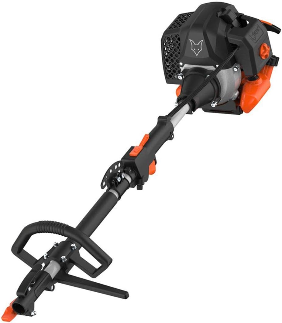 Fuxtec Débroussailleuse Thermique Multifonction 5 en 1 Multitool FX-MT152E - Easy Starter 3CV 52 cm3, Moteur 2 Temps, élagueuse Taille Haie Coupe Bordure Avec Fil ou Lame 1 Mètre Rallonge