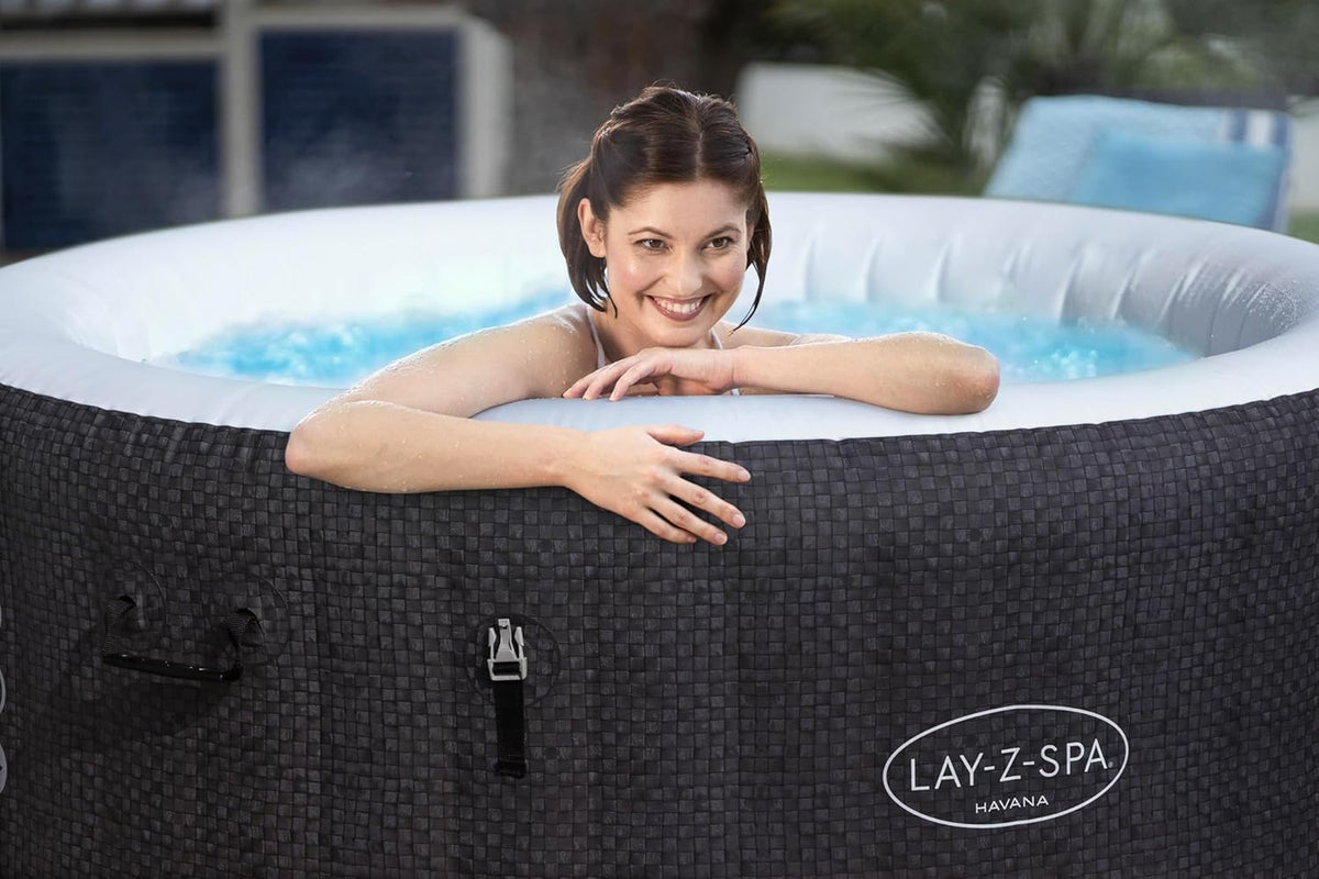 Spa gonflable rond BESTWAY Lay-Z-Spa? Miami Airjet? 2 - 4 personnes