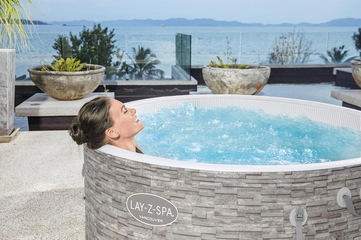 Spa gonflable rond BESTWAY Lay-Z-Spa? Miami Airjet? 2 - 4 personnes
