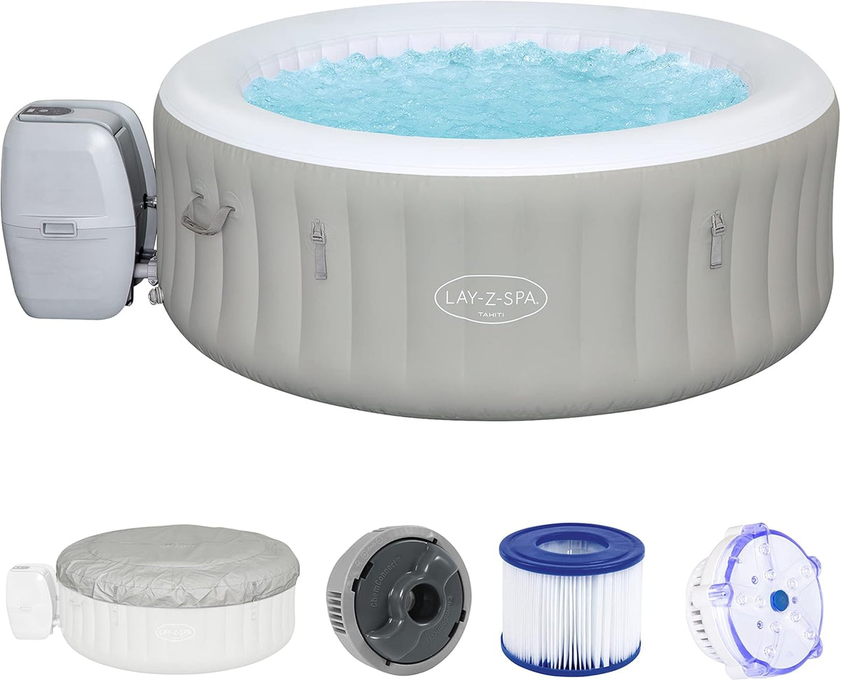 Spa gonflable rond BESTWAY Lay-Z-Spa? Miami Airjet? 2 - 4 personnes
