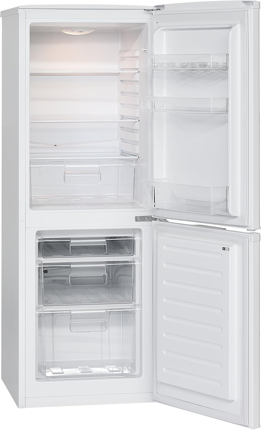 Réfrigérateur - congélateur KG 320 - Classe énergétique A+++ - Hauteur : 143,80 cm - 163 kWh/an - Réfrigérateur de 112 litres - Congélateur de 48 litres Wei?
