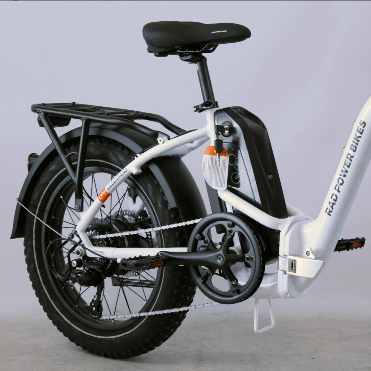 Vélo électrique pliant Rad Power Bikes RadExpand 5 blanc
