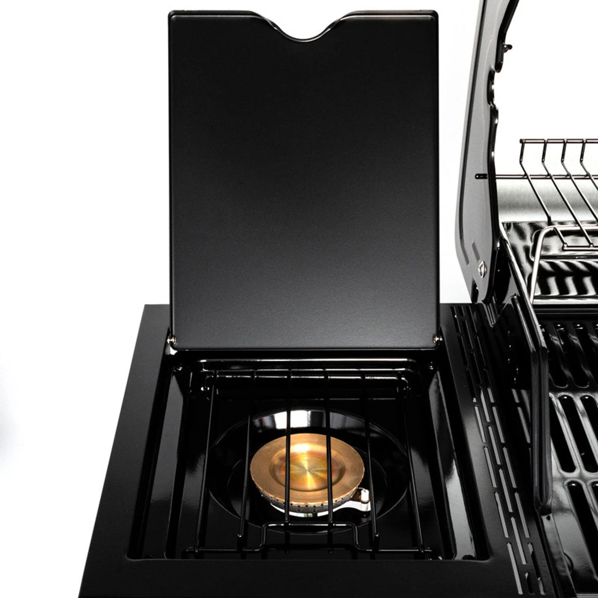 Barbecue au gaz BRISBANE - 4 br?leurs 14kW + réchaud Somagic
