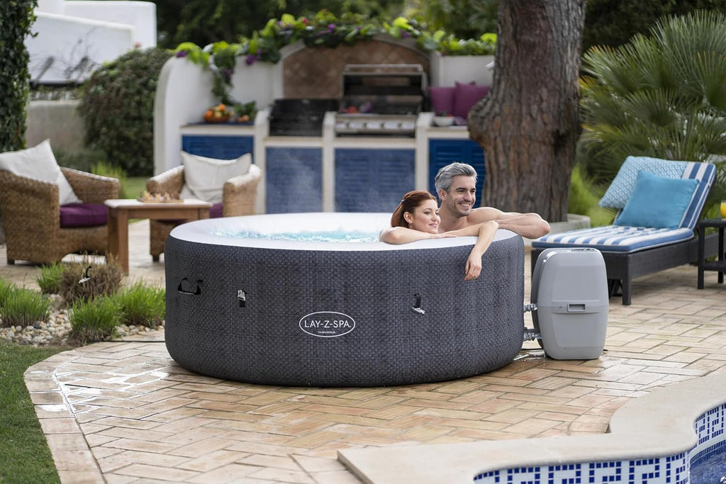 Spa gonflable rond BESTWAY Lay-Z-Spa? Miami Airjet? 2 - 4 personnes