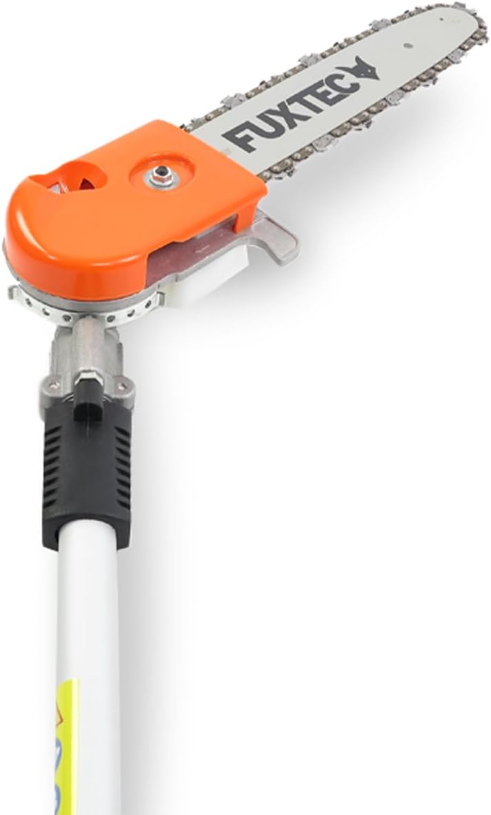 Fuxtec Débroussailleuse Thermique Multifonction 5 en 1 Multitool FX-MT152E - Easy Starter 3CV 52 cm3, Moteur 2 Temps, élagueuse Taille Haie Coupe Bordure Avec Fil ou Lame 1 Mètre Rallonge