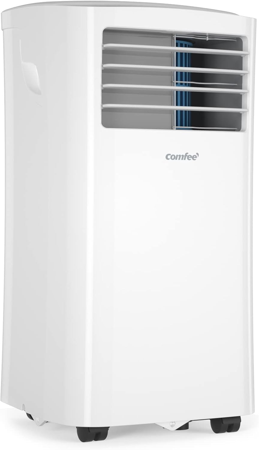 COMFEE' Climatiseur Mobile 9000 BTU/h 2,6kW, 3-EN-1 Refroidisseur Déshumidificateur Ventilateur, Fonction Follow me, Minuterie, Mode nuit, Pour salon et maison de 33©O/88m3, MPPH-09CRN7, R290