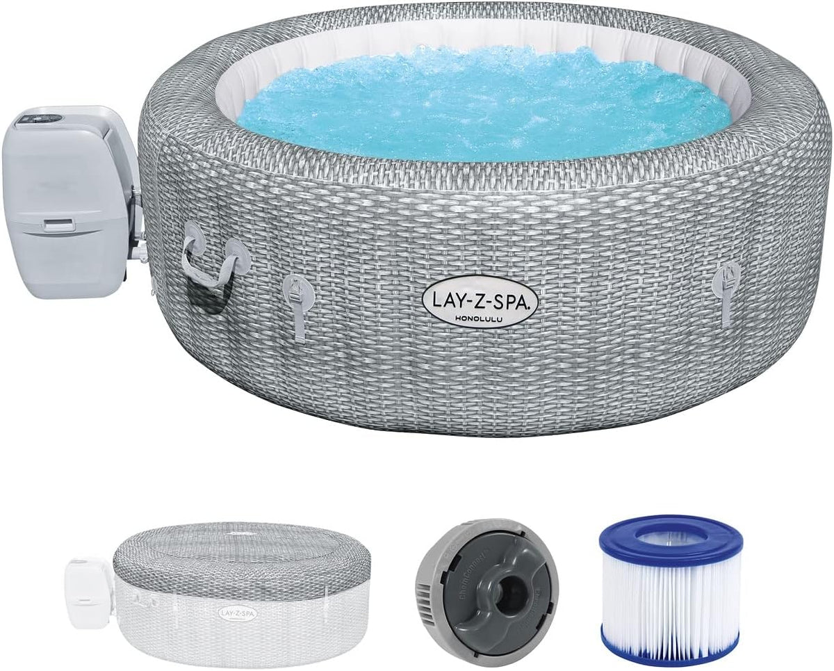 Spa gonflable rond BESTWAY Lay-Z-Spa? Miami Airjet? 2 - 4 personnes