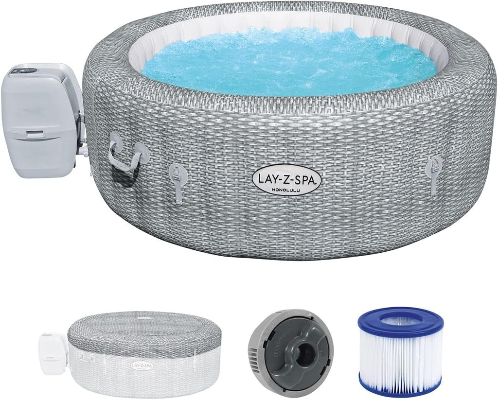 Spa gonflable rond BESTWAY Lay-Z-Spa? Miami Airjet? 2 - 4 personnes